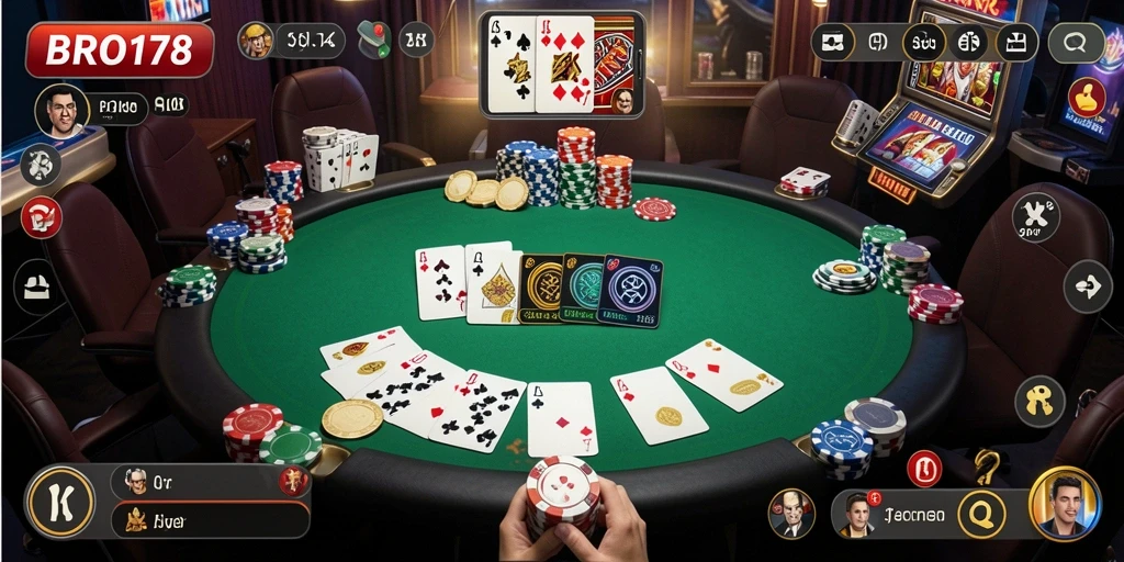 Tampilan gameplay seru dalam BRO178 yang menantang.