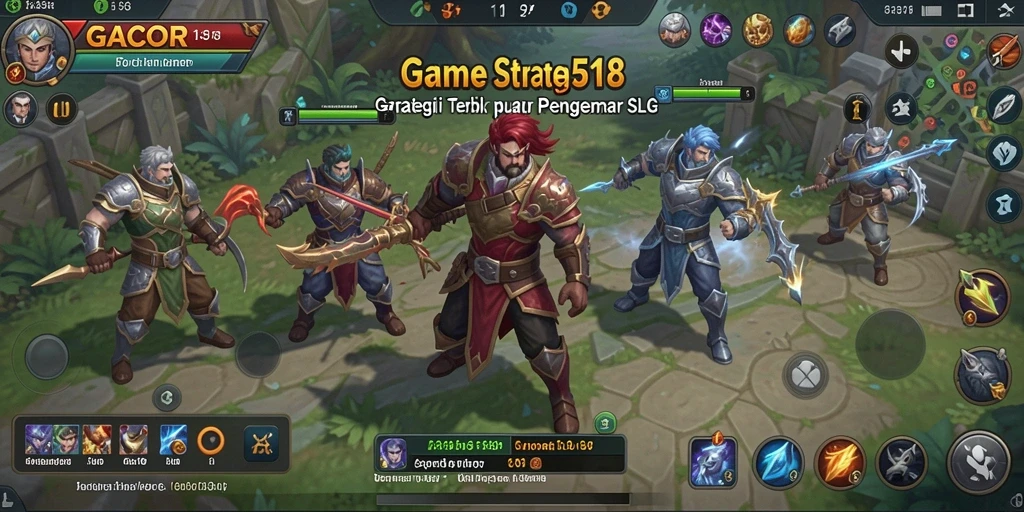 Tampilan gameplay menarik dari GACOR518 dengan strategi mendalam.
